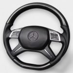 carbon leather steering wheel mercedes w463