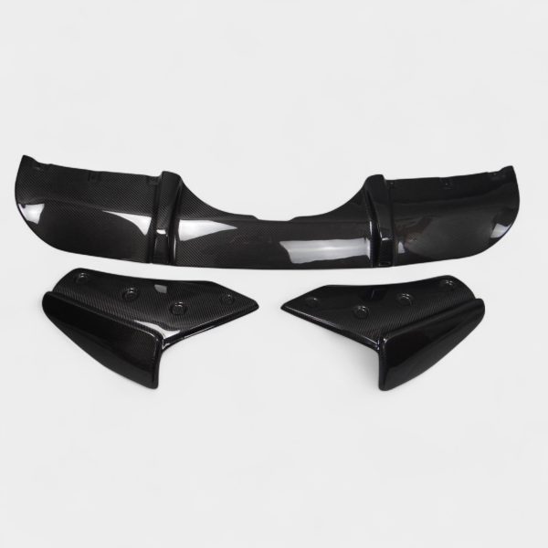 BMW X5 F15 high gloss carbon fiber diffuser