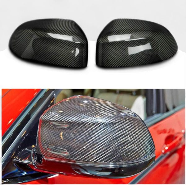 Gloss carbon side mirrors BMW X5 F15 UV-protected