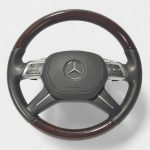 mercedes w463 carbon wood steering wheel kubay design