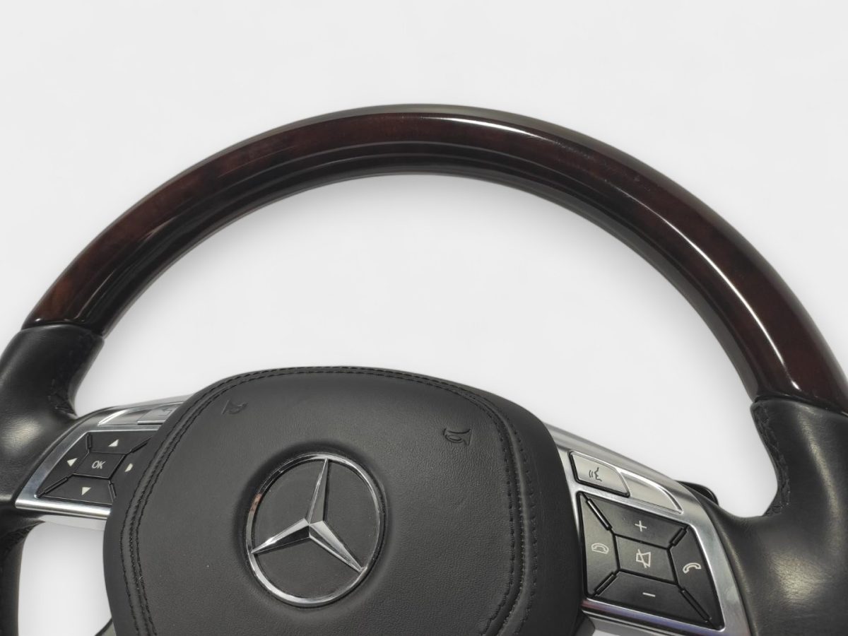 mercedes w212 interior carbon wood steering wheel