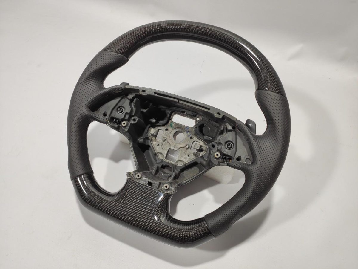 corvette c7 sport flat bottom steering wheel