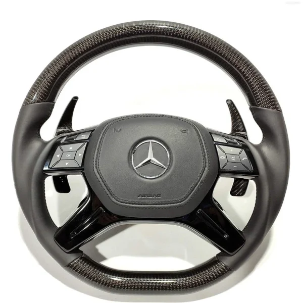g class carbon steering wheel with leather