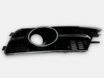 Chrome style fog light grilles Audi A6 2014