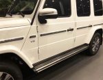kubay design chrome running boards for g63 amg w463a
