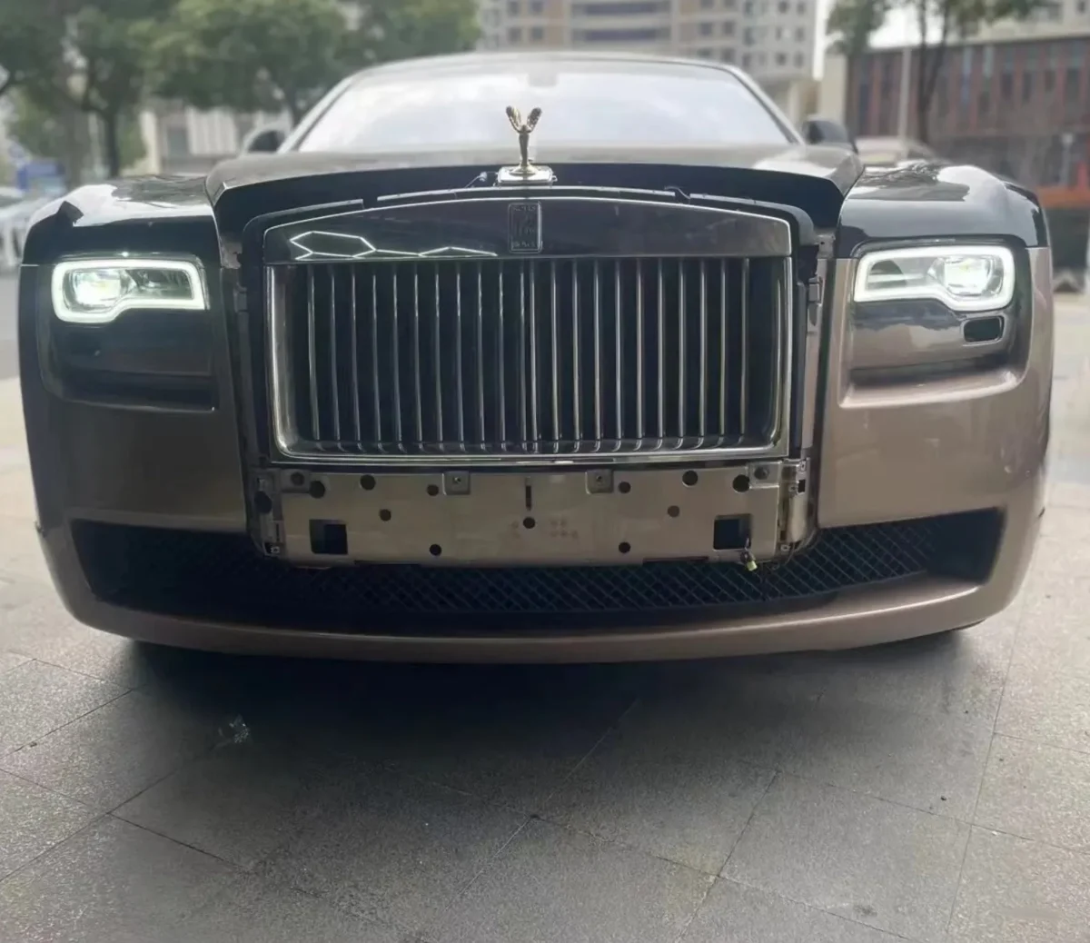 rolls royce ghost facelift conversion kubay design