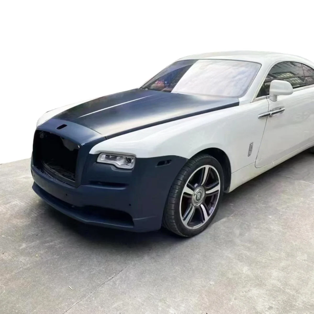rolls royce ghost gen2 front bumper upgrade