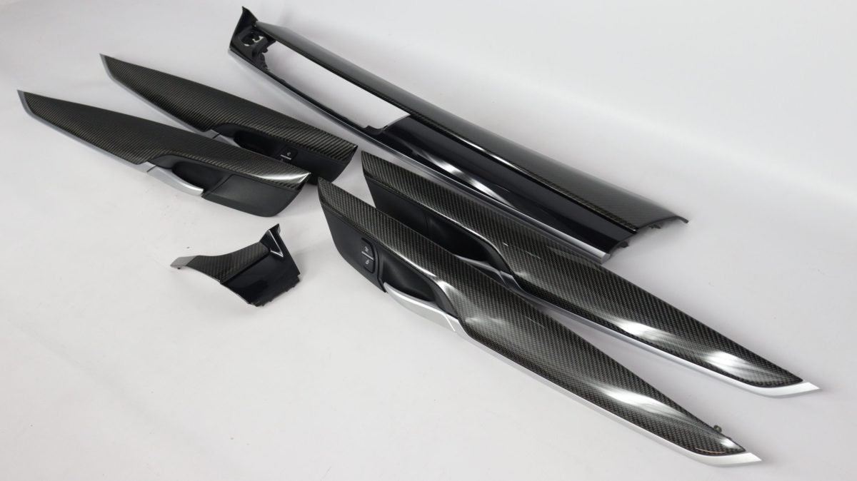 Carbon dashboard insert BMW