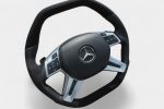 leather alcantara steering wheel mercedes w463