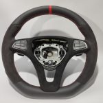 leather alcantara steering wheel mercedes gle