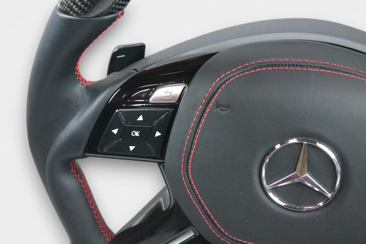leather carbon steering wheel mercedes g class w463