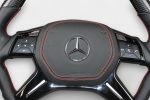 ml w166 carbon fiber leather steering wheel