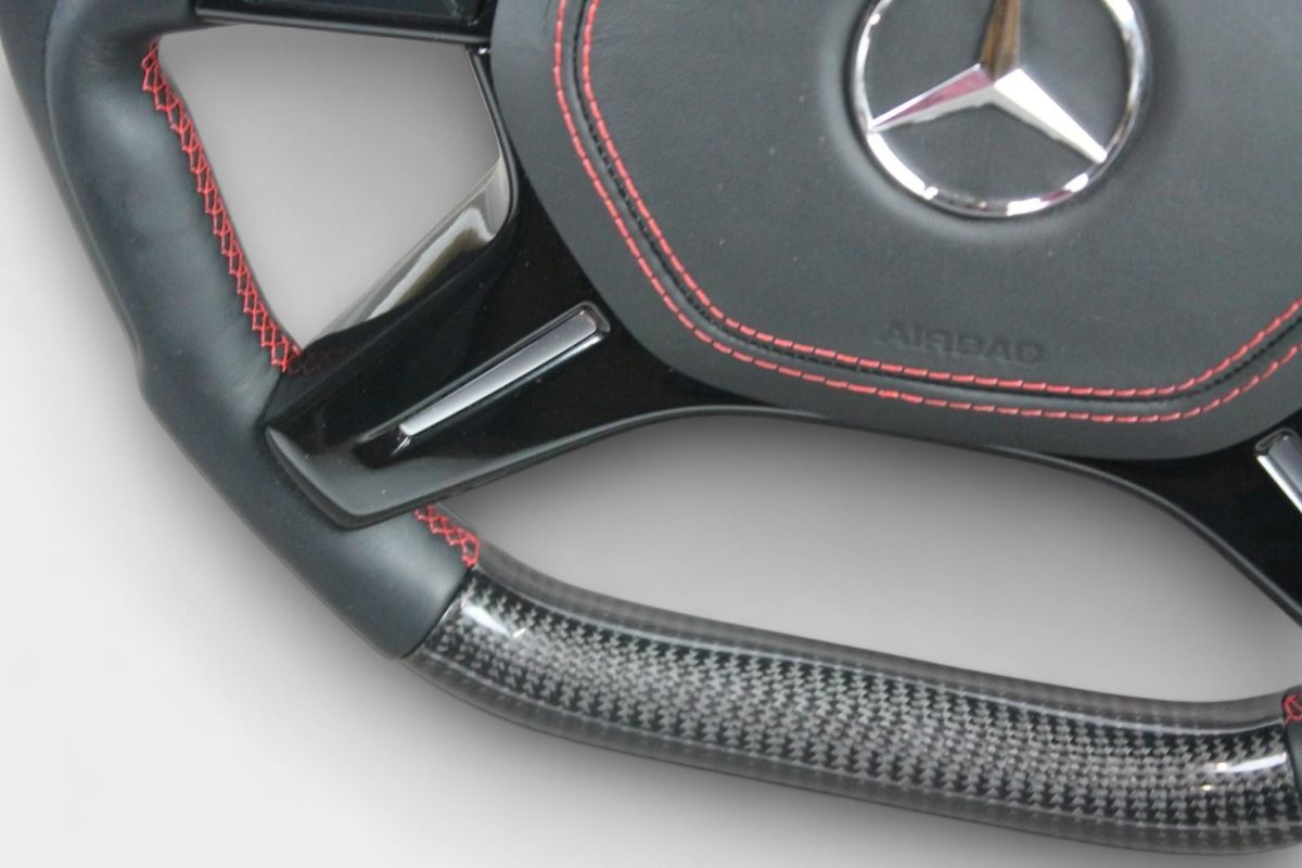 oem remanufactured carbon leather steering wheel