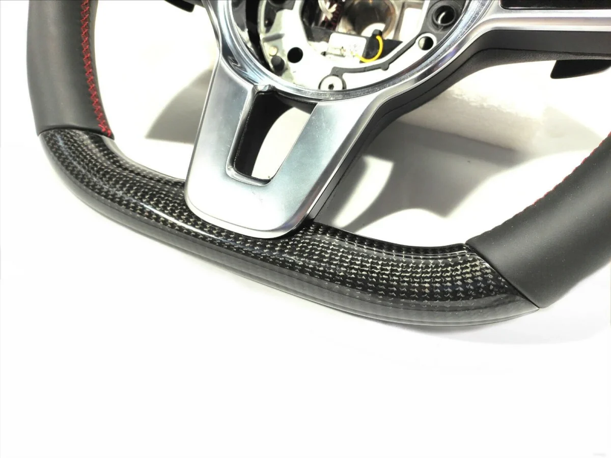 kubay design red stripe carbon wheel mercedes