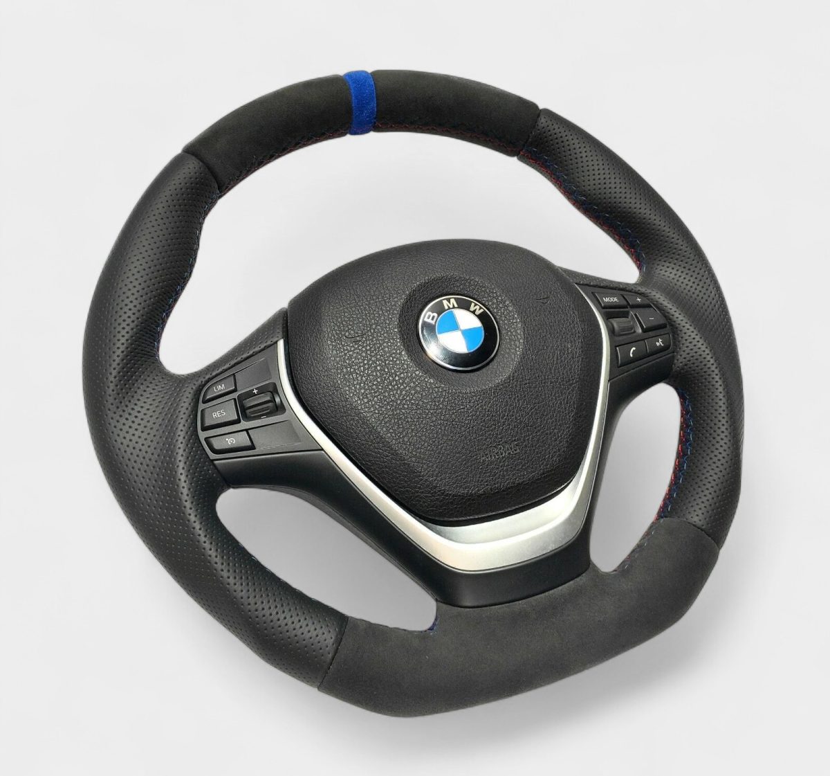 BMW 3 Series leather sport wheel with stripe