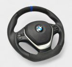 BMW 3 Series leather sport wheel with stripe