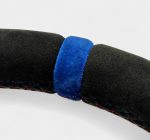 Blue racing stripe steering wheel for BMW F30