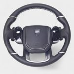 land rover luxury leather steering wheel