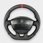 opel vivaro leather steering wheel kubay design