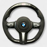 BMW F30 LED shift light steering wheel carbon