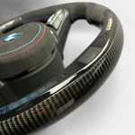 Kubay Design carbon Alcantara LED wheel BMW