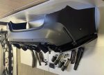 BMW G20 M3 look rear bumper with dual exhaust cutouts