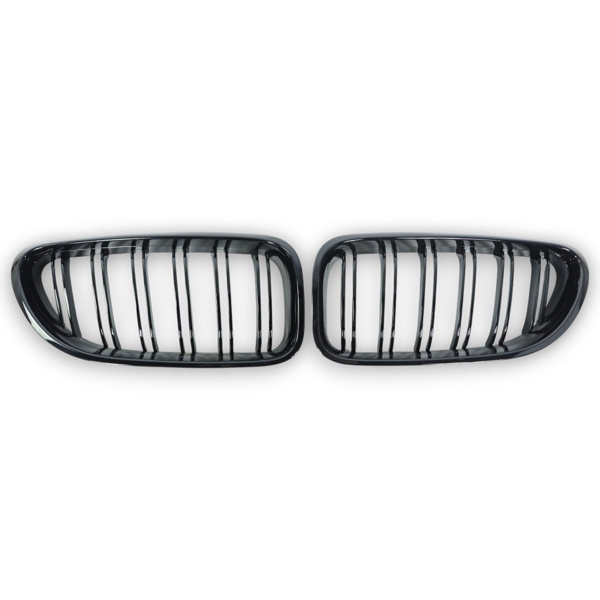 M6 Style Gloss Black Kidney Grilles for BMW 6 Series F12F13 2011–2018 (9) BMW F12 M6 grille