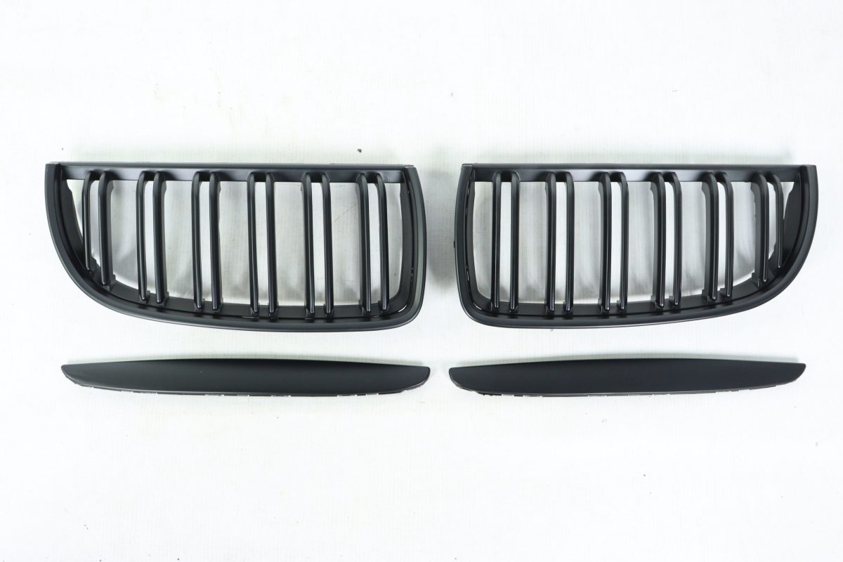 E90 matte kidney grilles