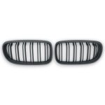 BMW E90 matte black kidney grille