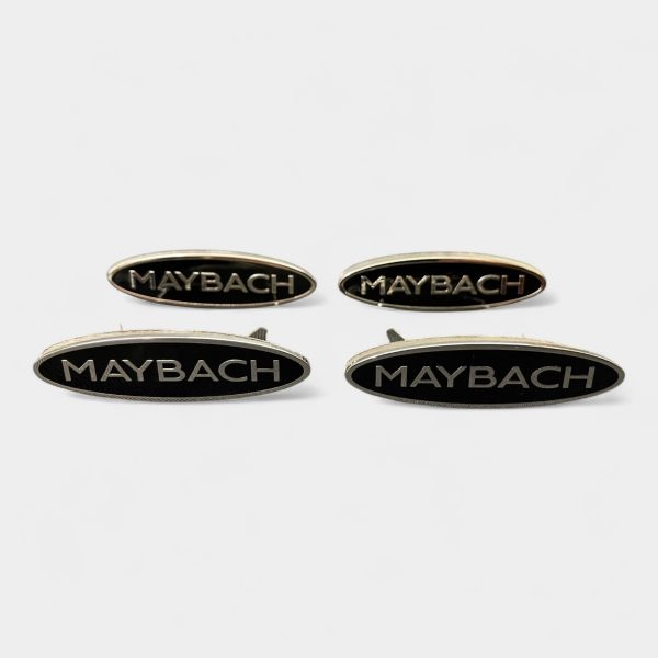 OEM-style luxury badge set for Mercedes interior