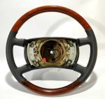 mercedes s126 original wood steering wheel
