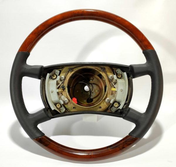 mercedes s126 original wood steering wheel