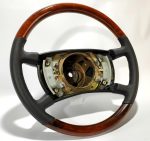 restored wooden steering wheel w201 190e