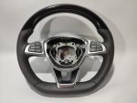 mercedes gle piano black leather steering wheel