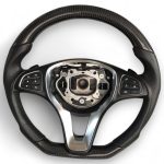 mercedes glc piano black steering wheel kubay design
