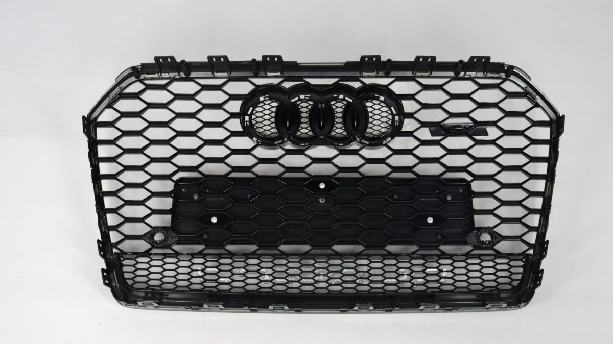 Audi A6 RS style front grille black