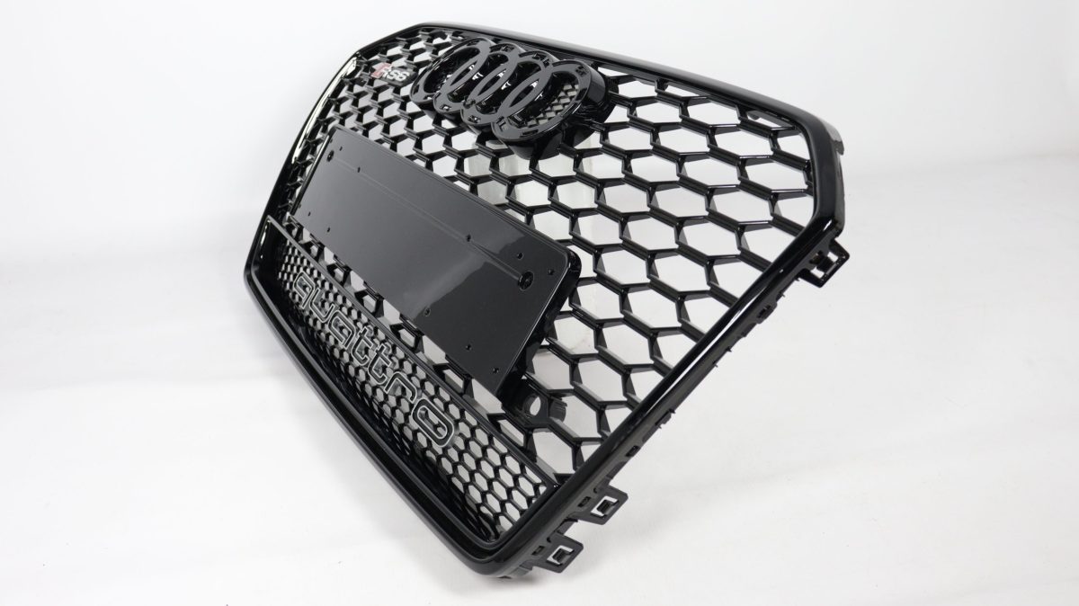 Audi A6 sporty black grille