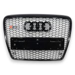 Audi A6 front bumper grille black