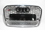 RS6 style chrome QUATTRO grille Audi A6
