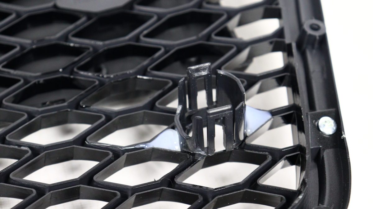 Audi A6 RS style grille chrome