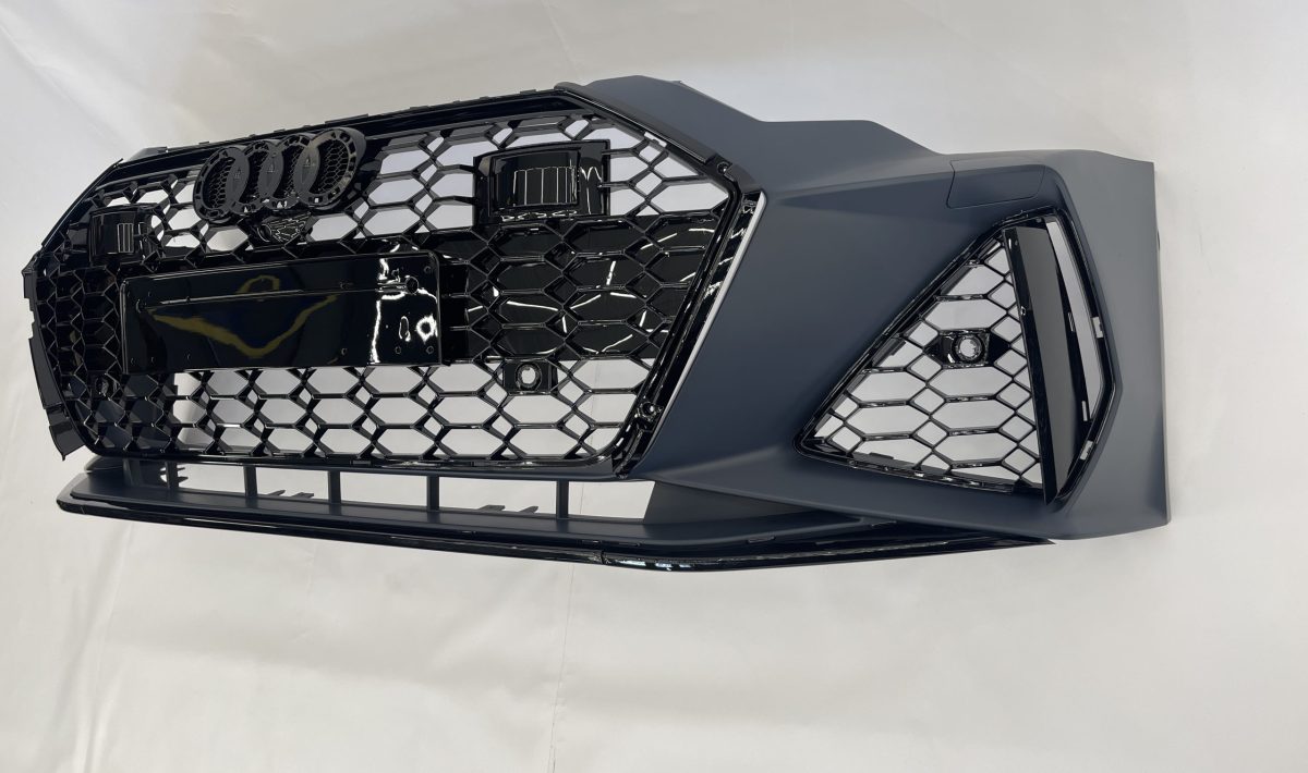 Audi A6 C8 front bumper upgrade RS6
