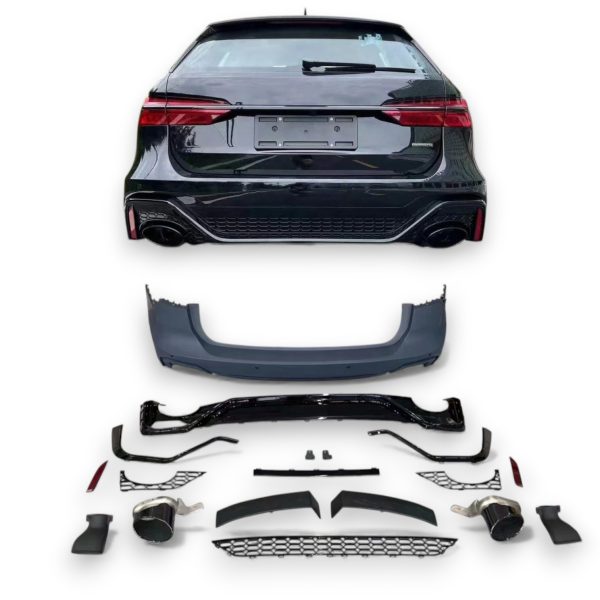 Kubay Design RS6 rear bumper Audi A6 C8