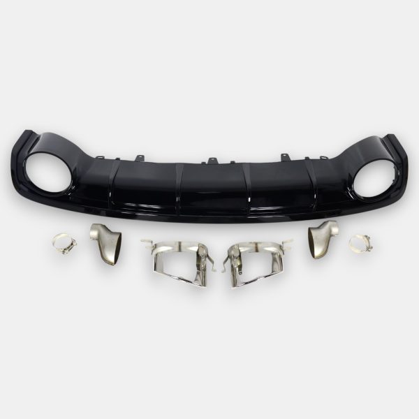 Audi A6 RS6 rear diffuser