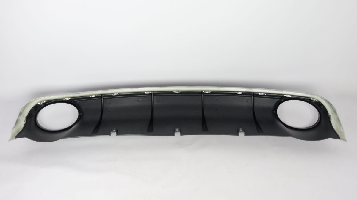 Audi A6 aggressive rear diffuser