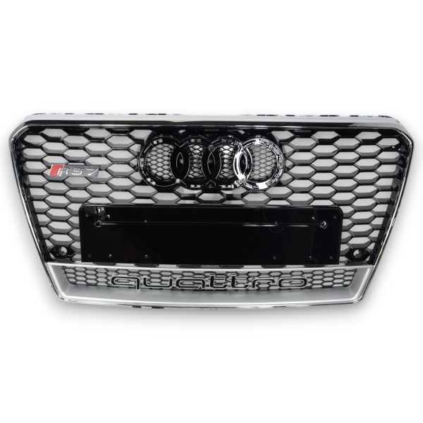 Audi A7 RS7 chrome Quattro grille
