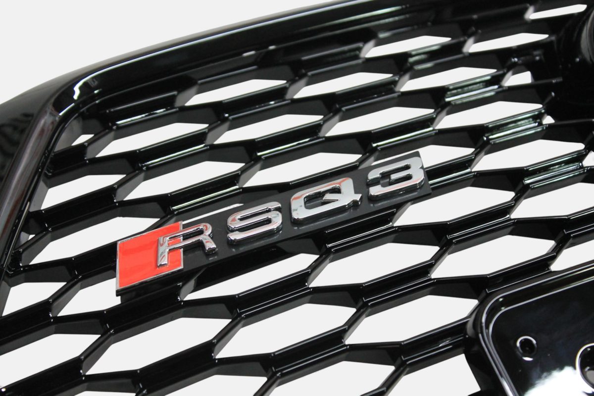 Q3 2014 black RS front grille