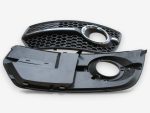 Audi Q5 black fog light grille upgrade