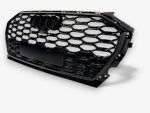Audi Q5 facelift black honeycomb grille