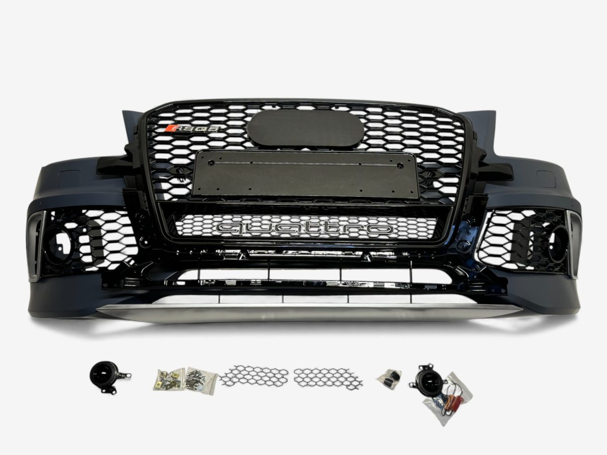 Audi Q5 black Quattro grille
