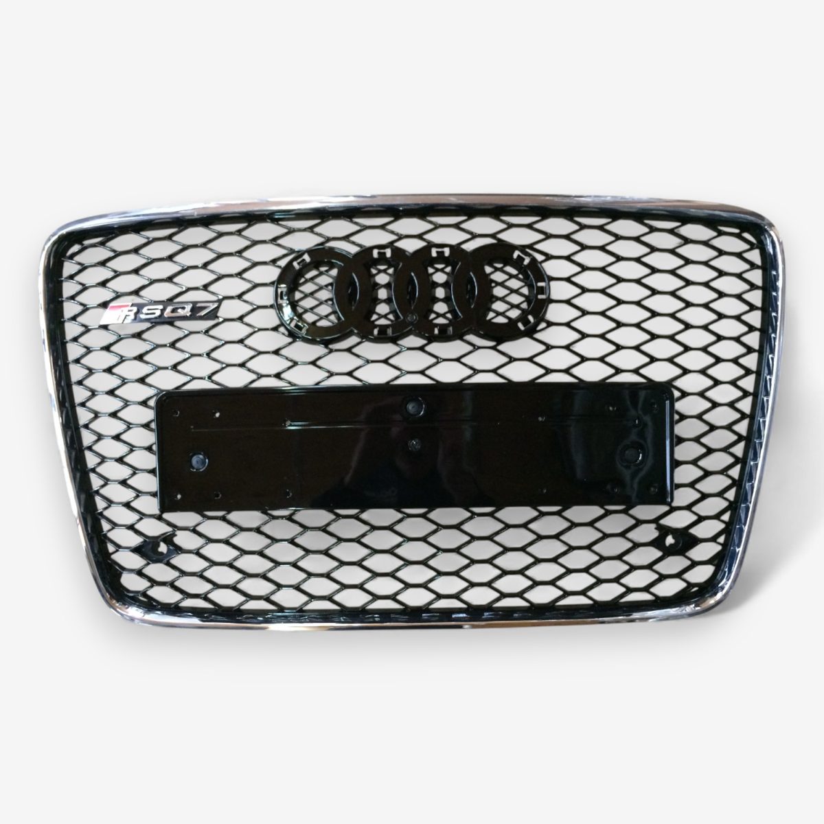 RSQ7-Style Chrome Front Grille for Audi Q7 4L 2006–2015 (1) (1) Audi Q7 4L RSQ7 chrome grille